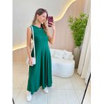 VESTIDO YASMIN CANELADO VERDE BANDEIRA