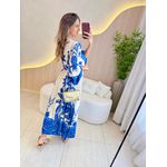 VESTIDO ESTAMPADO ISADORA AZUL