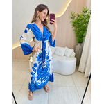 VESTIDO ESTAMPADO ISADORA AZUL
