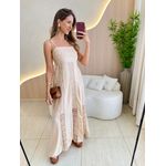 VESTIDO MIDI MILA NUDE