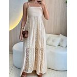 VESTIDO MIDI MILA NUDE