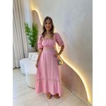 VESTIDO MIDI ELISA ROSA