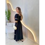 VESTIDO MIDI ELISA PRETO