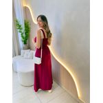 VESTIDO LONGO RAQUEL MARSALA