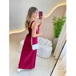 VESTIDO LONGO RAQUEL MARSALA