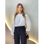 BLUSA MANGA LONGA ISADORA BRANCO