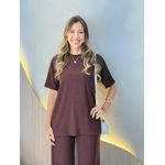 CONJUNTO CALÇA CECILIA CAFÉ