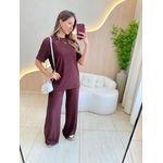 CONJUNTO CALÇA CECILIA CAFÉ