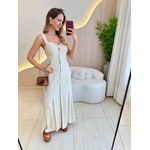 VESTIDO MARISTELA AREIA