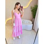 VESTIDO MIDI VIRGINIA ROSA
