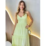 VESTIDO MIDI VIRGINIA VERDE LIMA