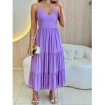 VESTIDO MIDI VIRGINIA ROXO