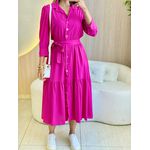 VESTIDO MIDI FLORA PINK