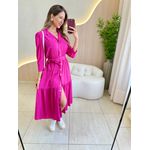 VESTIDO MIDI FLORA PINK