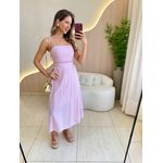 VESTIDO MIDI GISLAINE ROSA