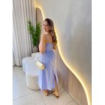 VESTIDO MIDI GISLAINE AZUL