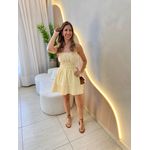 VESTIDO CURTO PATI AMARELO