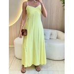 VESTIDO MIDI EMILIA AMARELO