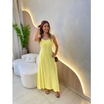 VESTIDO MIDI EMILIA AMARELO