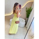 VESTIDO MIDI EMILIA AMARELO