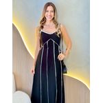 VESTIDO MIDI EMILIA PRETO