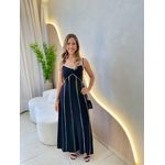 VESTIDO MIDI EMILIA PRETO