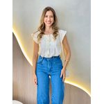 BLUSA MANGA CURTA POLIANA OFF