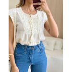 BLUSA MANGA CURTA POLIANA OFF