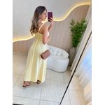 VESTIDO MIDI ANA CLARA AMARELO