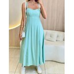 VESTIDO MIDI ANA CLARA VERDE