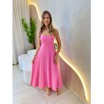 VESTIDO MIDI ANA CLARA ROSA