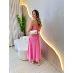 VESTIDO MIDI ANA CLARA ROSA