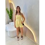 CONJUNTO SHORT DARLY AMARELO