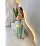 VESTIDO MIDI CAROL VERDE