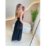 VESTIDO MIDI CAROL PRETO