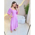 VESTIDO MIDI ANGELA LAVANDA