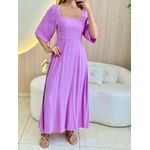 VESTIDO MIDI ANGELA LAVANDA