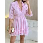 VESTIDO CURTO LADY ROSA