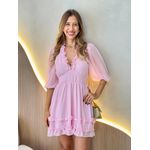 VESTIDO CURTO LADY ROSA