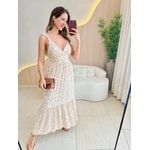VESTIDO MIDI JAQUE OFF FLORZINHA