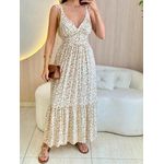 VESTIDO MIDI JAQUE OFF FLORZINHA