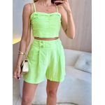 CONJUNTO SHORT CATARINE VERDE LIMA