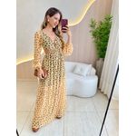 VESTIDO LONGO RUBIA AMARELO