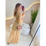 VESTIDO LONGO RUBIA AMARELO