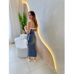 VESTIDO CANELADO MANUELA CHUMBO