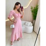 VESTIDO MIDI ELISA ROSA