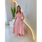 VESTIDO MIDI ELISA ROSA