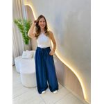 CALÇA PANTALONA CLÉO AZUL MARINHO