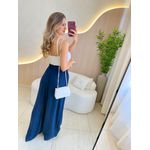 CALÇA PANTALONA CLÉO AZUL MARINHO