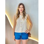 BLUSA MANGA CURTA LIVIA AREIA